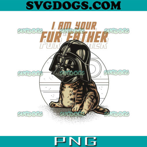 I Am Your Fur Father PNG, Vader Cat PNG, Star Wars Darth Vader I Am Your Fath PNG