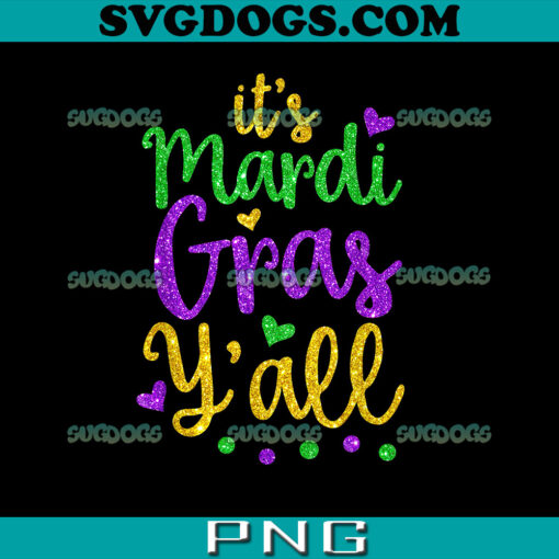 Its Mardi Gras Yall PNG, Mardi Gras Party Mask PNG