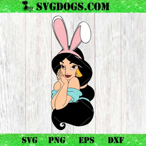 Jasmine Princess Aladdin Easter SVG, Happy Easter Svg, Princess Easter SVG PNG EPS DXF