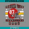 Kanas City Super Bowl LVIII Champions PNG