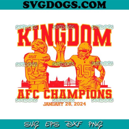 Kingdom AFC Champions 2024 SVG PNG DXF EPS