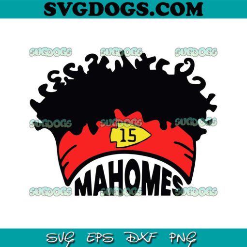 Mahomes Headband SVG, Mahomes 15 Kansas City Football Player SVG, Patrick Mahomes SVG PNG DXF EPS