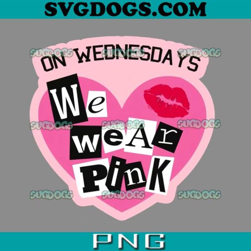 On Wednesday We Wear Pink PNG