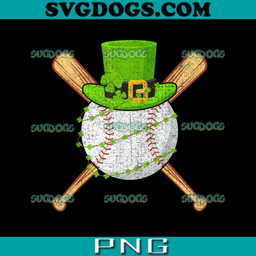 St Patricks Day Shamrock Baseball PNG