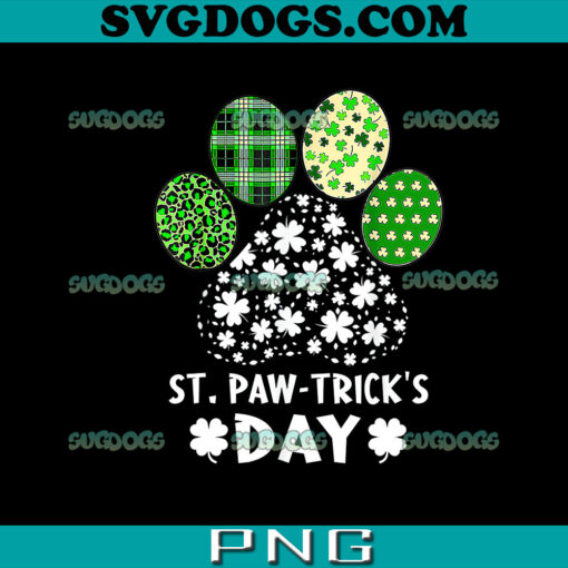 St Paw Trick’s Day PNG, Happy Saint Patrick’s Day Dog Lover PNG