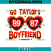 Taylor Swift 87 + 13 = 100 Days Of School PNG, Kansas City Chiefs PNG