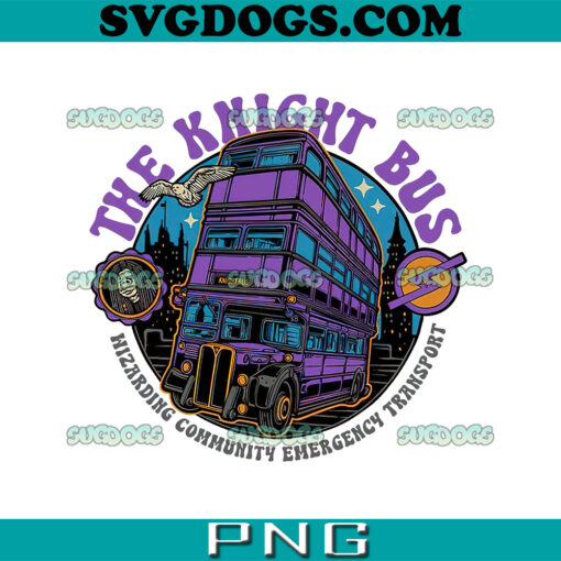 The Knight Bus PNG, Harry Potter PNG