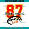 Touchdown Kansas City Chiefs SVG, NFL Football SVG PNG EPS DXF