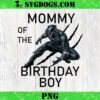 Black Panther Daddy Of The Birthday Boy PNG