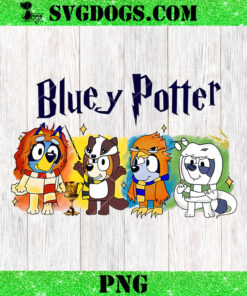 Bluey Harry Potter PNG