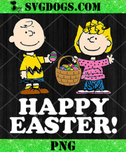 Charlie Brown Happy Easter PNG, Peanuts Happy Easter PNG, Snoopy PNG