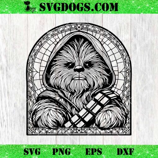 Chewbacca Baby Mandala SVG, Star Wars SVG PNG EPS DXF