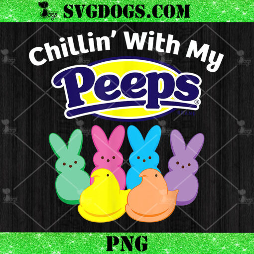 Chillin’ With My Peeps PNG, Peeps Easter PNG
