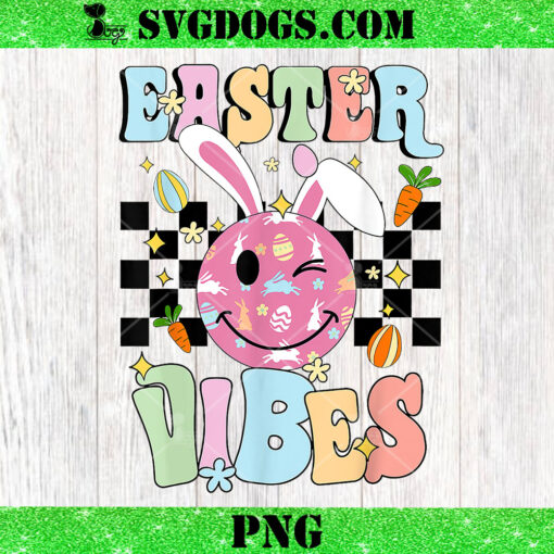 Easter Vibes Smiles PNG, Easter Bunny Baby PNG, Easter Bunny PNG