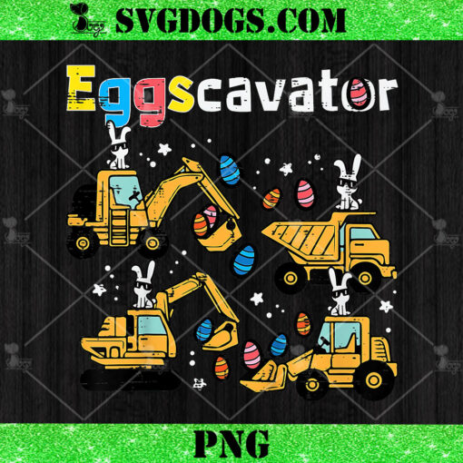 Eggscavator Easter Egg Hunt Construction Trucks PNG, EggsCavator Easter Egg PNG