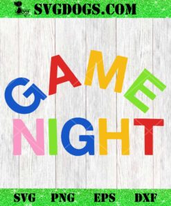 Game Night SVG PNG