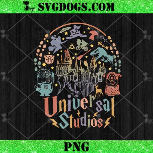 Harry Potter Disney Universal Studios PNG, Minions PNG, Magical Kingdom PNG