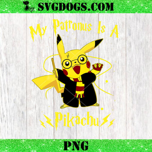 Harry Potter My Patronum Is A Pikachu PNG, Pokemon Harry Potter PNG