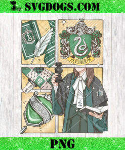 Harry Potter Slytherin Combo PNG, Slytherin Emblem Outline PNG