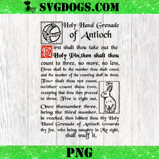 Holy Hand Grenade Of Antioch PNG, Holy Pin Then Shalt Thou PNG