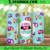 I Love 80s 20oz Tumbler Wrap PNG File, Rainbow Brite 20oz Tumbler Wrap PNG File