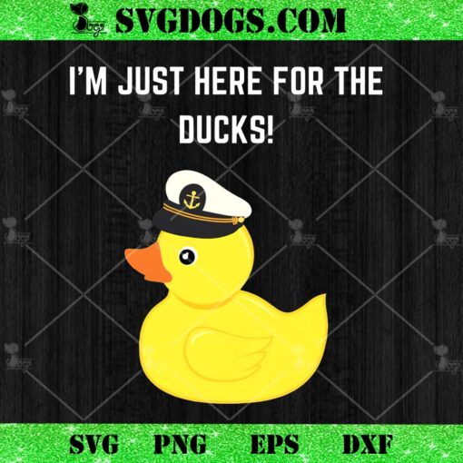 I’m Just Here for the Ducks PNG, Cruising Ducks PNG, Cruise PNG