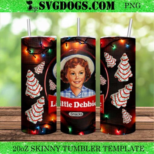 Little Debbie Snacks 20oz Tumbler Wrap PNG File