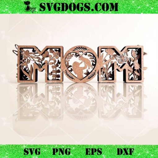 Mom Laser SVG Bundle, 3D Layered Mandala Mom SVG, Mother’s Day SVG PNG DXF EPS