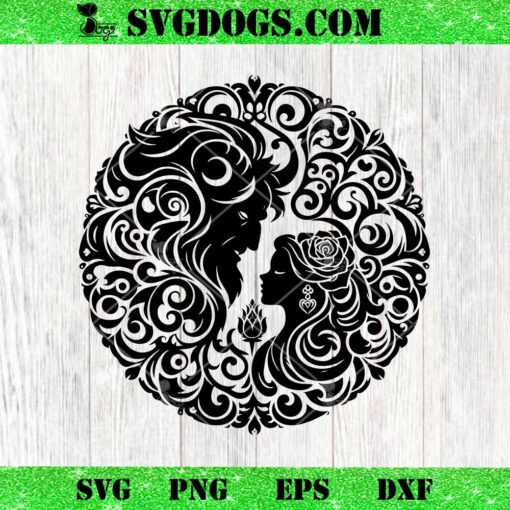 Movie Beauty And The Beast SVG PNG EPS DXF