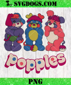 Popples Friendship Crew 1986 PNG, Popples – TV PNG