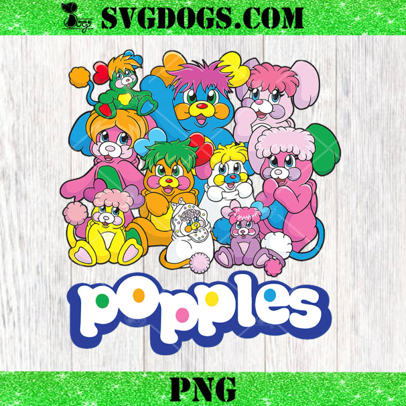 Popples PNG, Popples Art Care Bears PNG