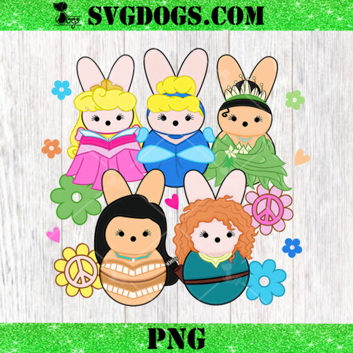 Princess Bunny PNG, Princess Disney Happy Easter PNG