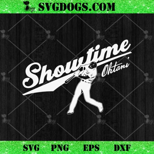 Showtime Ohtani Los Angeles Dodgers SVG, Shohei Ohtani SVG PNG DXF EPS