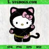 Hello Kitty Pennywise SVG, Hello Kitty Halloween SVG PNG EPS DXF