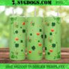 St Patrick’s Day Gnome 20oz Tumbler Wrap PNG File