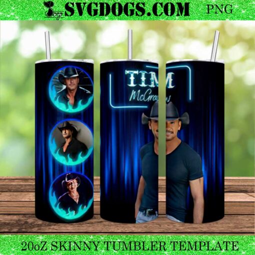 Tim Mcgraw 20oz Tumbler Wrap PNG File