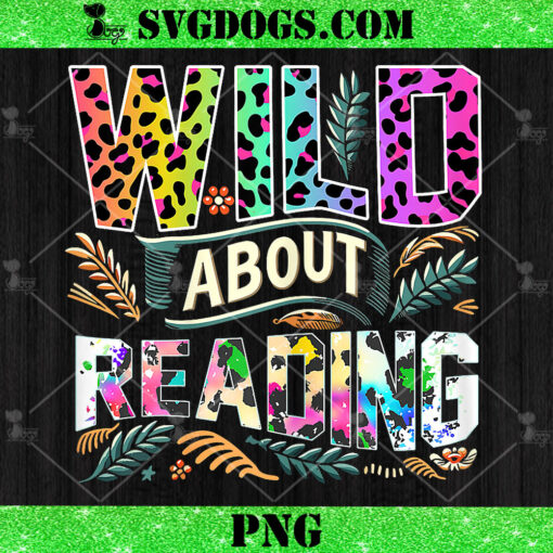 Wild About Reading PNG, Reading Books PNG, Teacher PNG