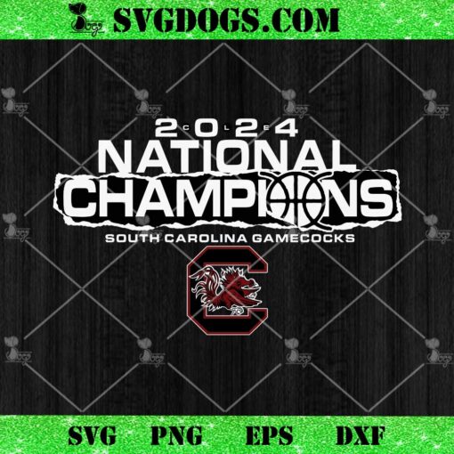 2024 National Champions South Carolina Gamecocks SVG