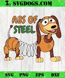ABS Of Steel Slinky Dog SVG, Toys Story SVG PNG DXF EPS