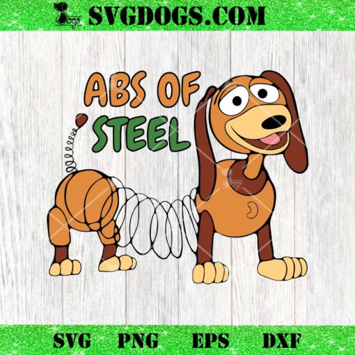 ABS Of Steel Slinky Dog SVG, Toys Story SVG PNG DXF EPS