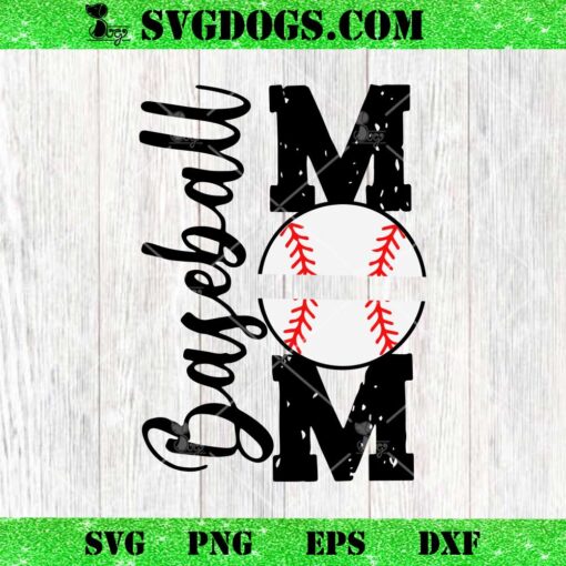 Baseball Mom SVG