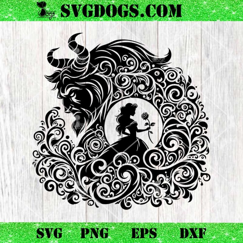 Beauty And The Beast SVG File