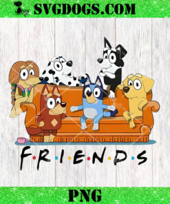 Bluey Friends On Sofa Trending PNG, Bluey Family Friends PNG