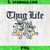 Bluey Thug Life PNG, Thug Life PNG