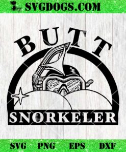 Butt Snorkeler SVG, Funny SVG