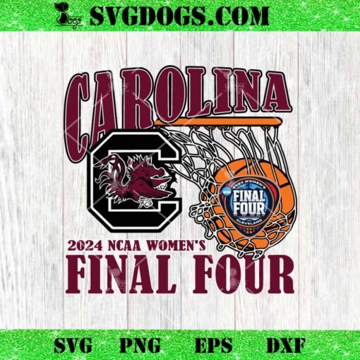 Carolina Final Four 2024 NCAA women’s SVG