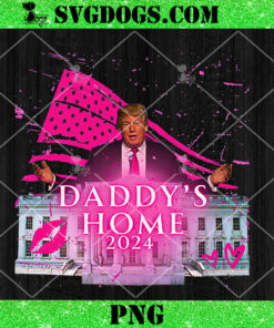Daddy’s Home Trump Pink 2024 PNG