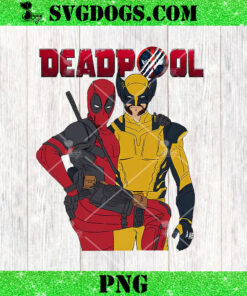 Deadpool And Wolverine Double Trouble PNG, Marvel PNG