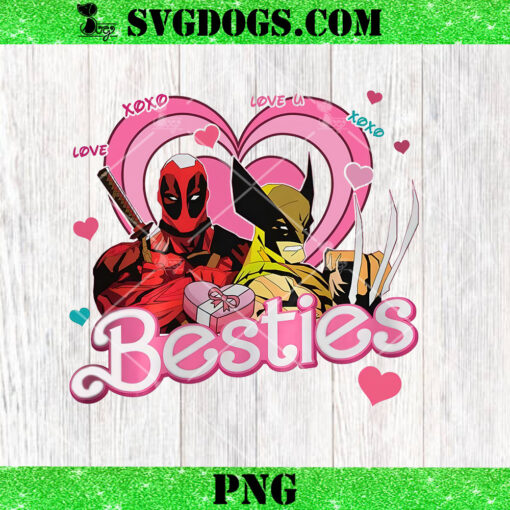 Deadpool Wolverine Besties PNG, Bestie Deadpool & Wolverine PNG, Wolverine Deadpool Movie PNG