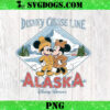 Disney Cruise Line Alaska PNG, Mickey Minnie Cruise Alaska Group PNG